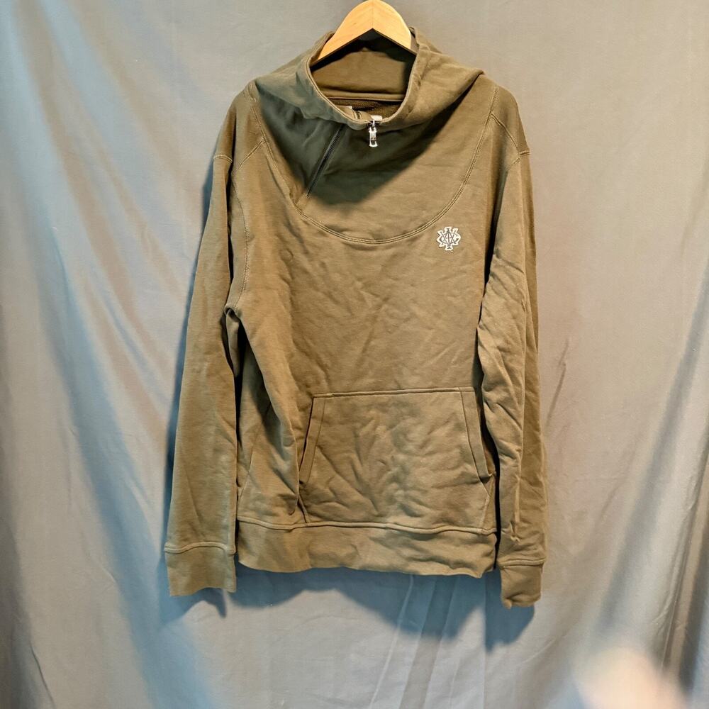 Cavi NYC Sweatshirt Olive Green 1/4 Zip Size 2XL NWT